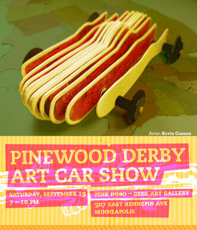 Pink Hobo Pinewood Derby Show